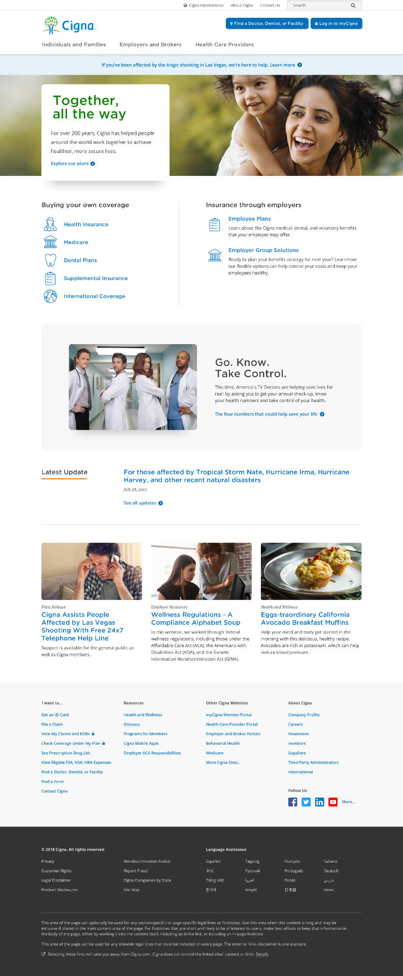 Final Home Page